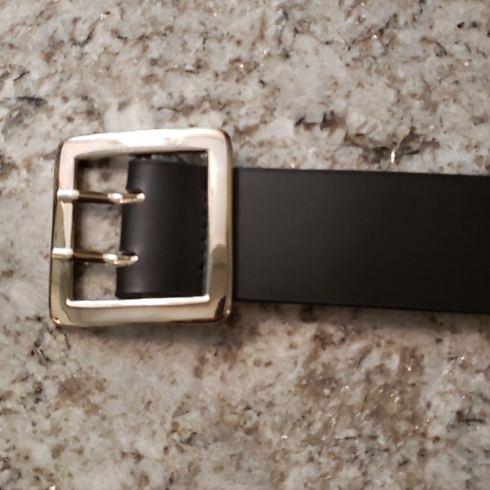 Women's Black Studded Belt